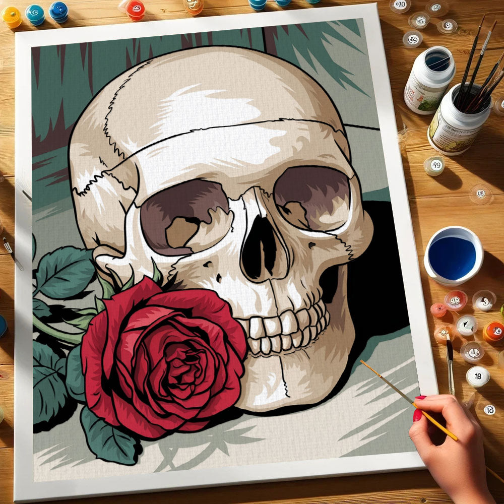 Death's Rose | Paint by Numbers Kit