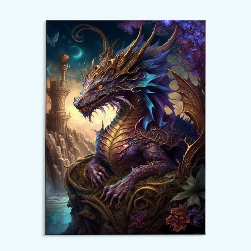 The Twilight Regent | Paint by Numbers Kit – Wander Painting