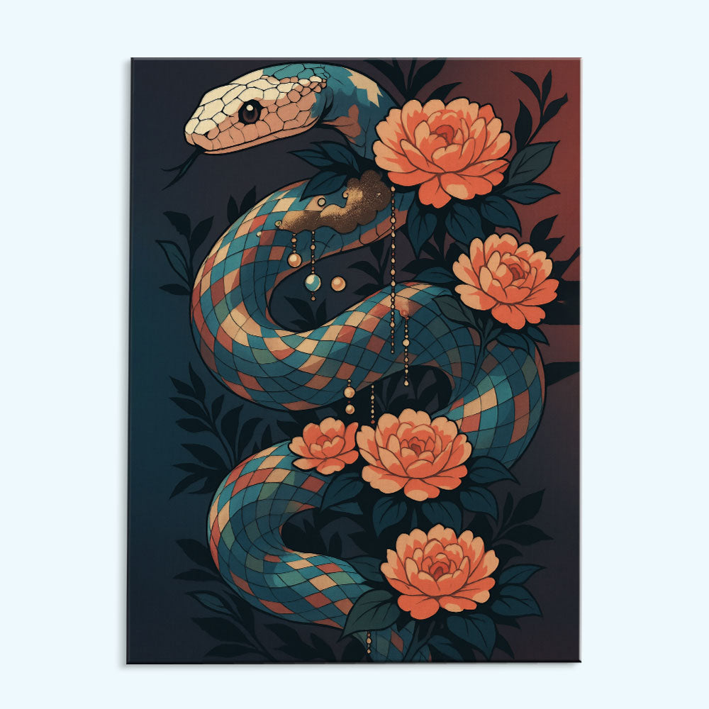 Pearls of the Serpent | Paint by Numbers Kit – Wander Painting
