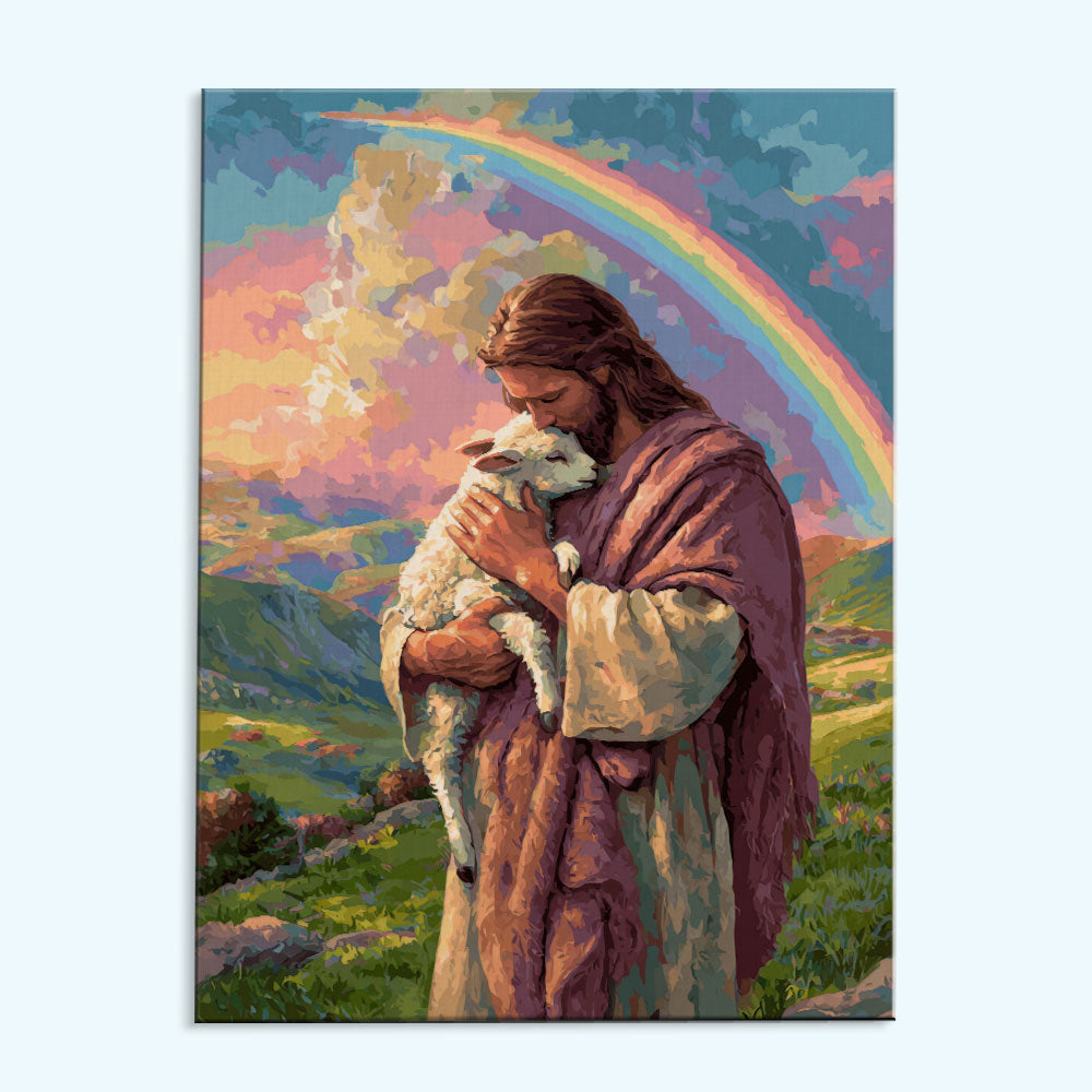 Rainbow Embrace | Paint by Numbers Kit – Wander Painting