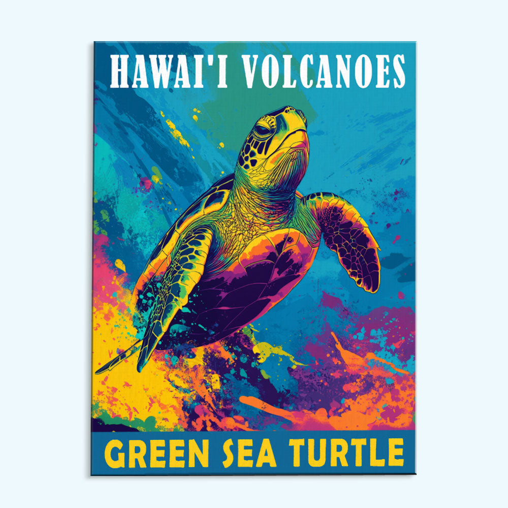 Hawai'i Volcanoes National Park Animal | Paint by Numbers Kit – Wander ...