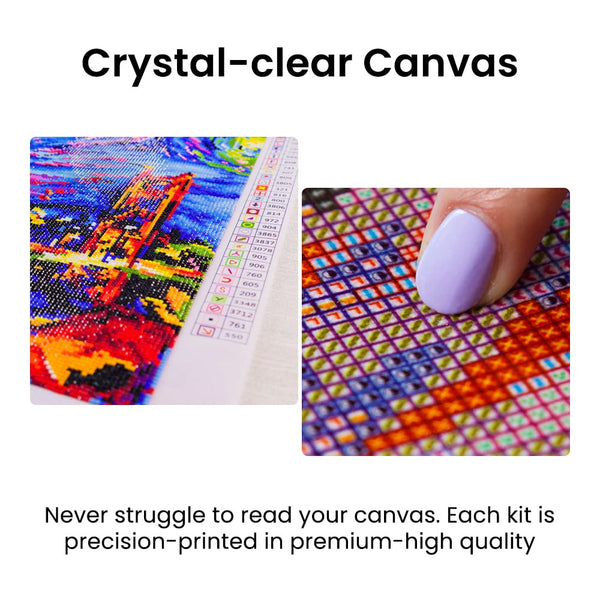 Diamantmalerei im Grand-Teton-Nationalpark