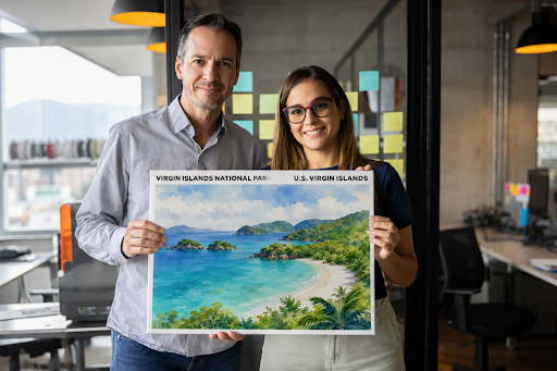 National Park Paint by Numbers: Explore America’s Landscapes Through Art