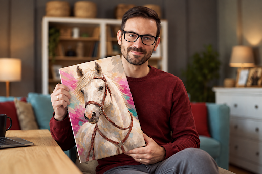 Horse Lover? Turn Your Love of Horses Into Art With Paint by Numbers