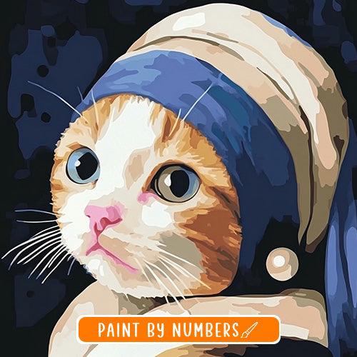 The Art of Meow Paint-by-numbers