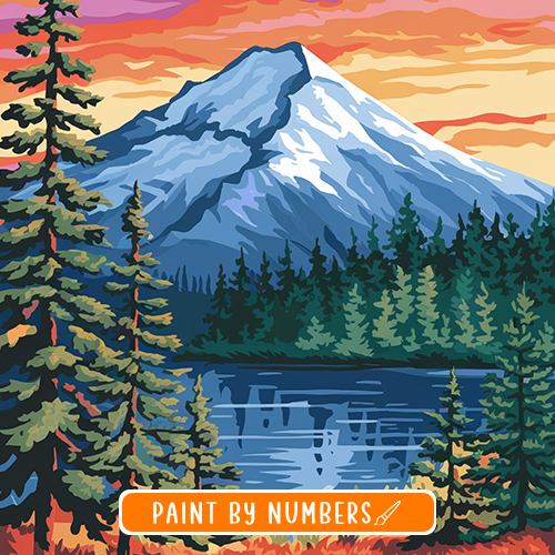 Mountain Masterpieces Paint-by-numbers