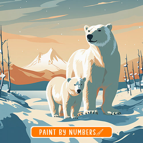 Canada National Park Paint-by-numbers