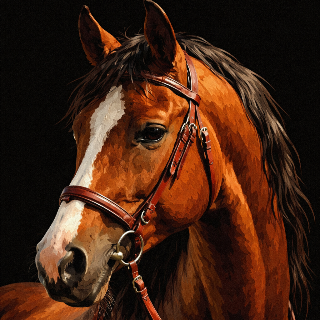 Horse Lover Paint-by-numbers