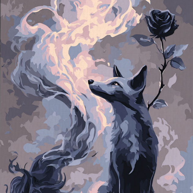 Halloween Paint-by-numbers