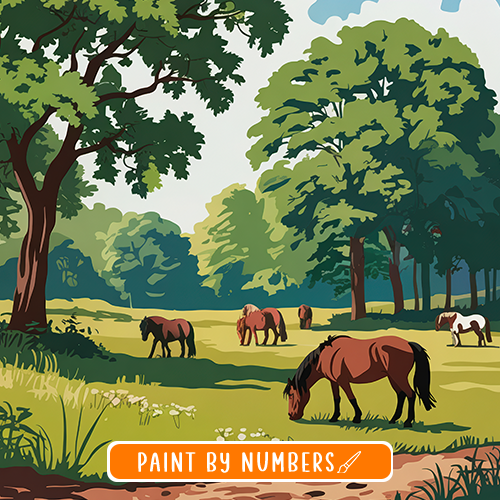 UK National Park Paint-by-numbers
