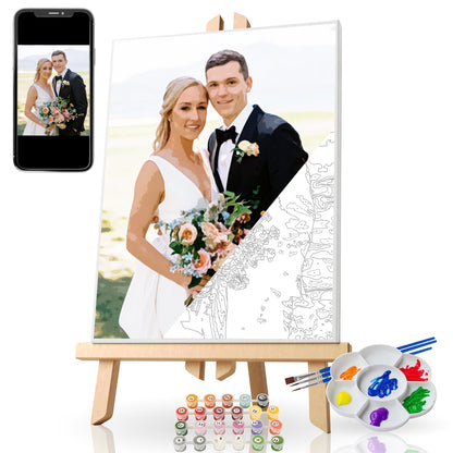 Custom Paint by Numbers Kit
