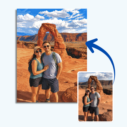 Paint Your Park Memories - Custom Paint-by-Number Kit