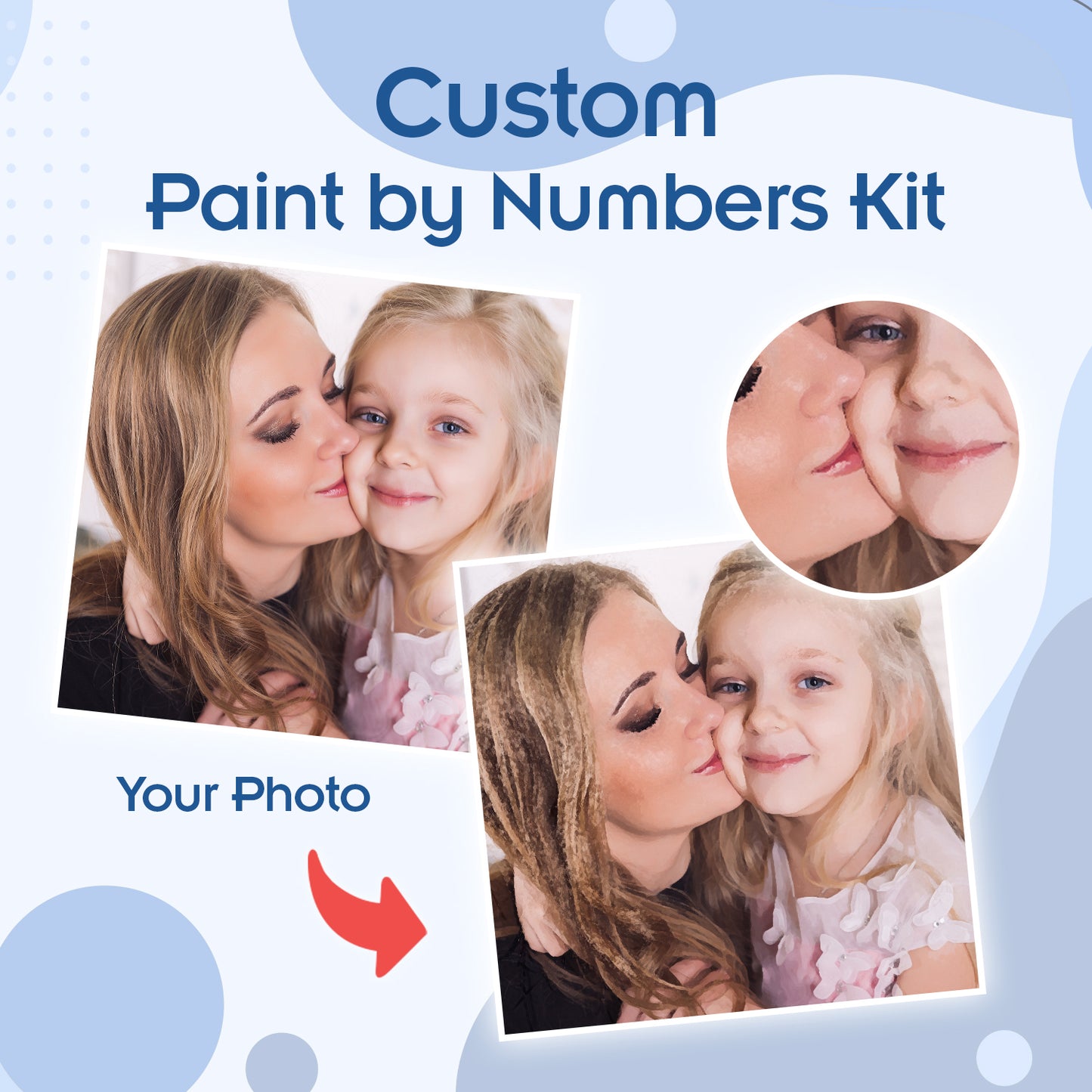 Custom Paint by Numbers Kit