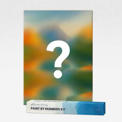 Mystery Art Kit (Portrait) | Paint by Numbers Kit