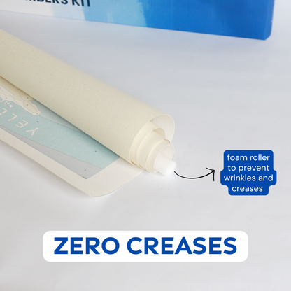 Sahara Desert Travel Poster | Paint by Numbers Kit