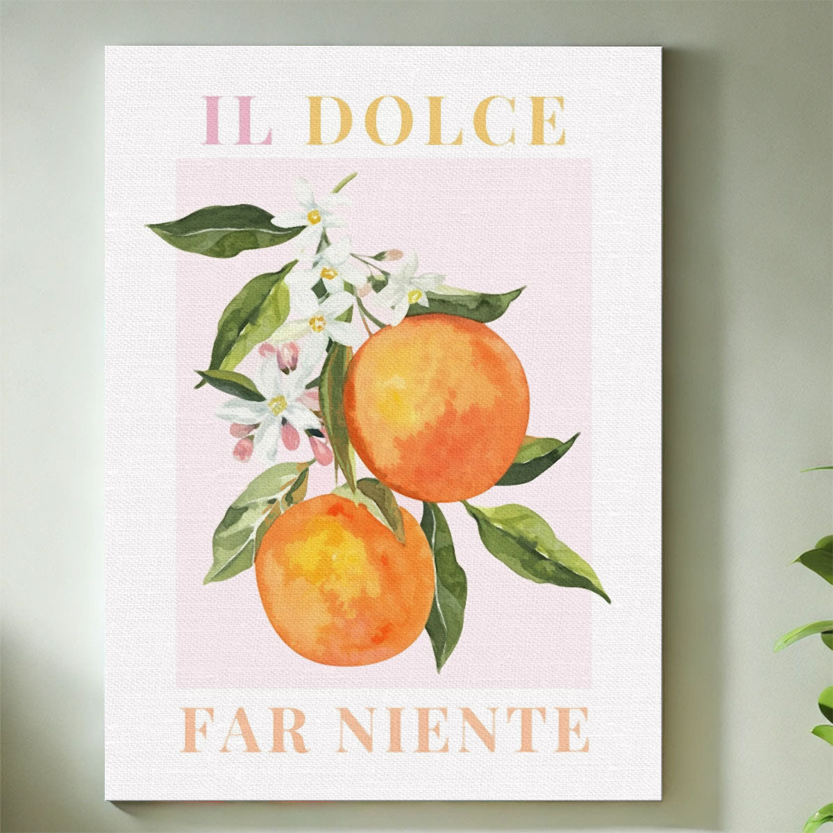 Orangery Siesta | Mini Paint by Numbers Kit
