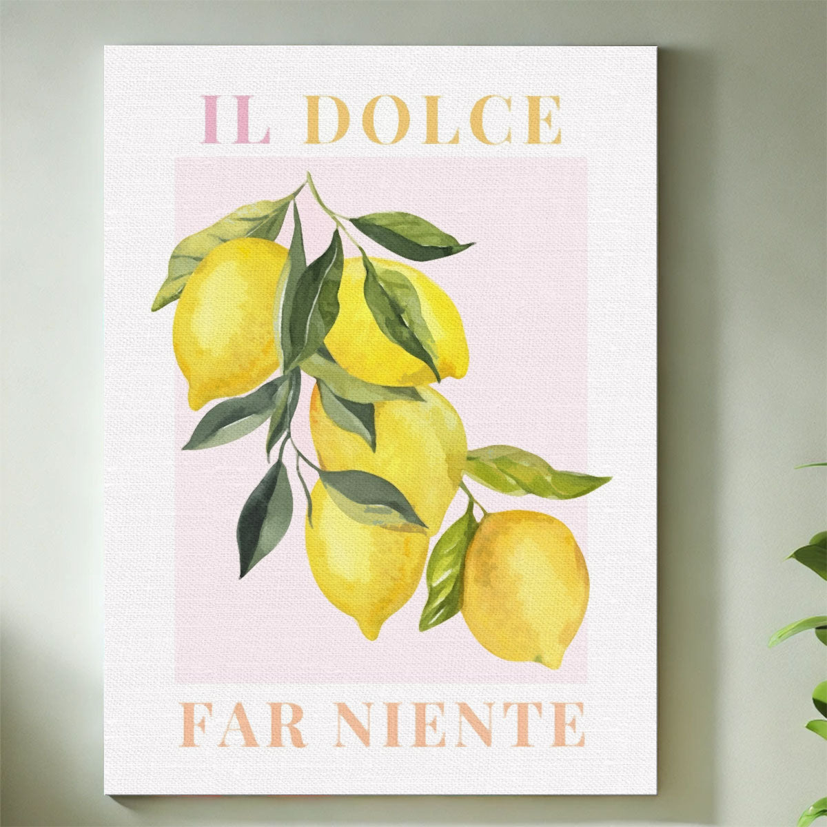 La Dolce Vita, Lemons | Paint by Numbers Kit