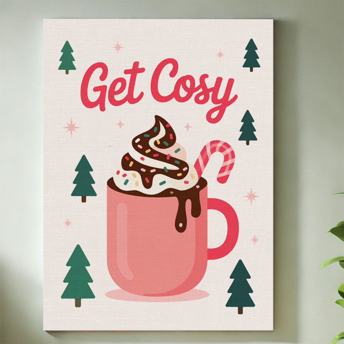 Get Cosy | Mini Paint by Numbers Kit
