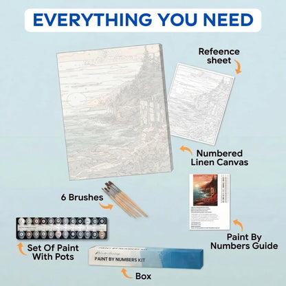 Virgin Islands National Park | Paint by Numbers Kit