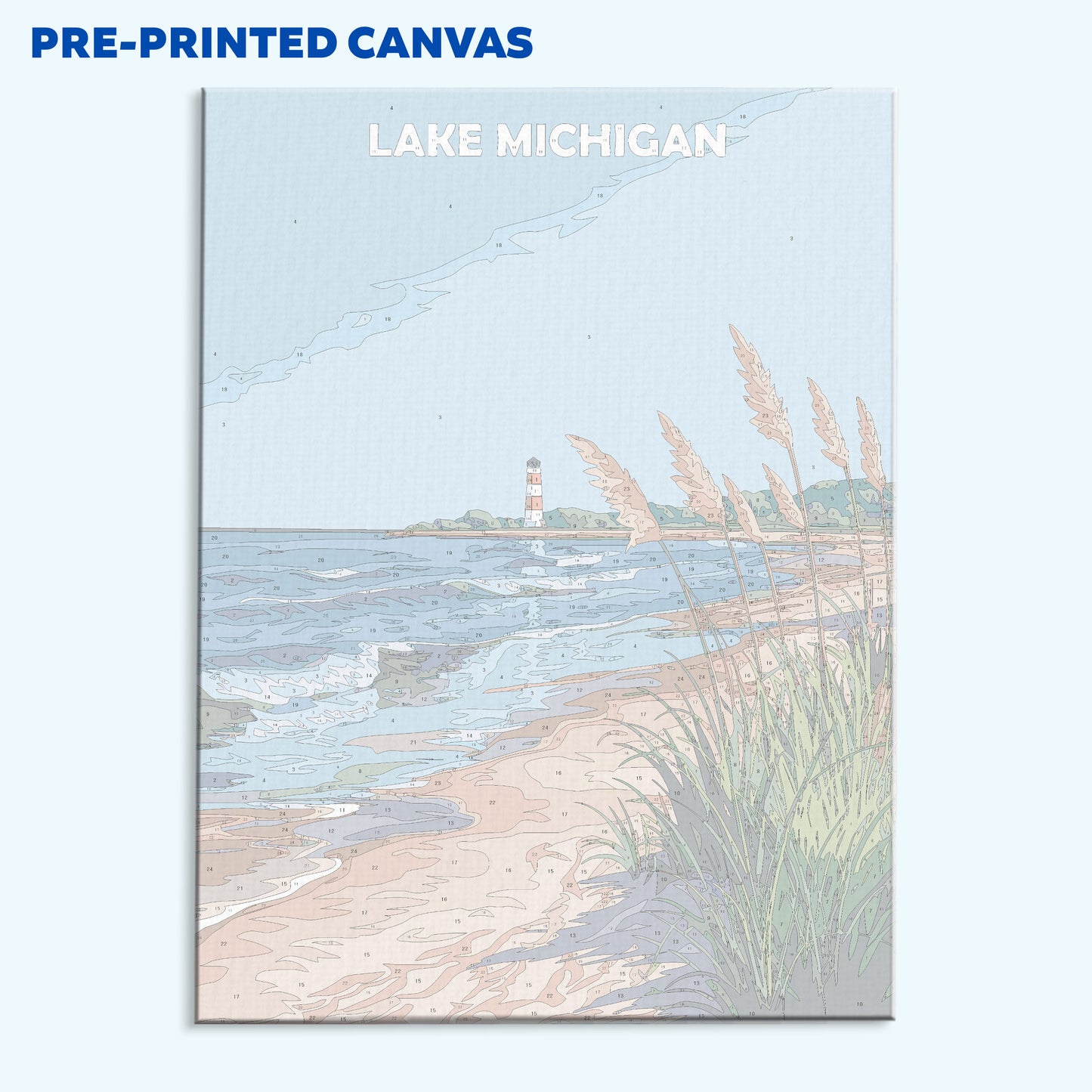 Lake Michigan | Paint by Numbers Kit