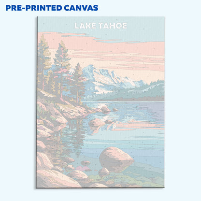 Lake Tahoe | Paint by Numbers Kit