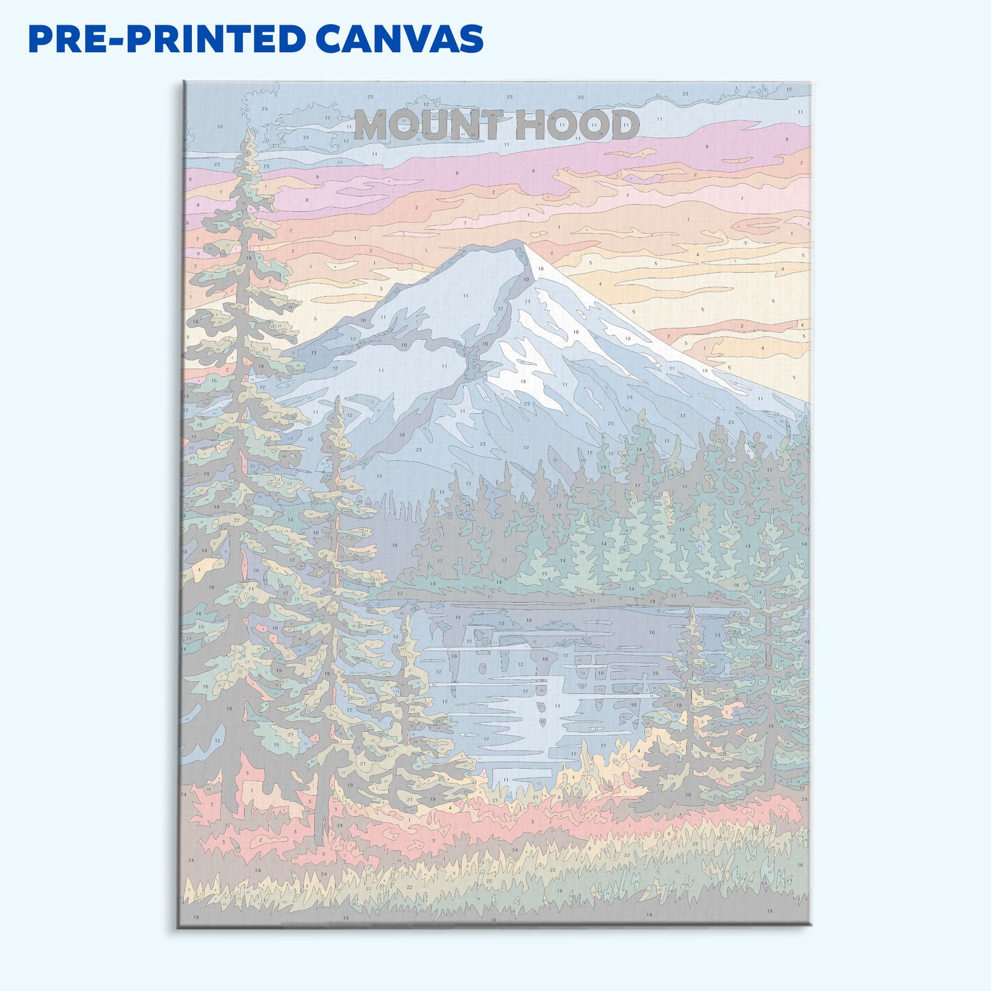 Mount Hood, USA | Paint by Numbers Kit
