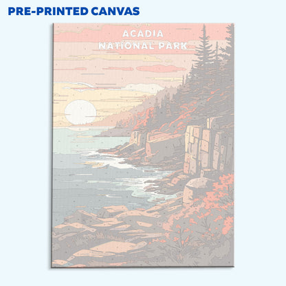 Acadia National Park | Paint by Numbers Kit