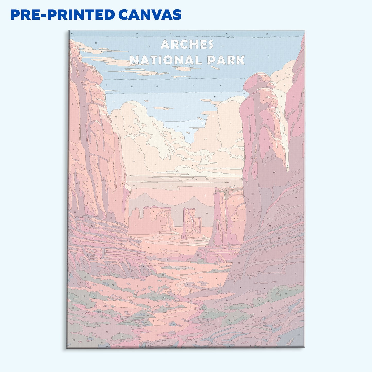 Arches National Park | Paint by Numbers Kit