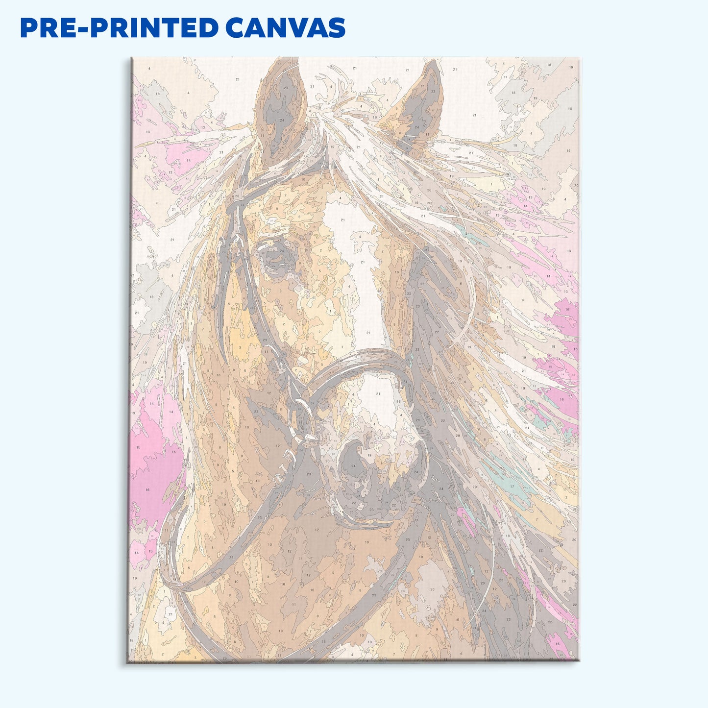 Blazing Color Horse | Paint by Numbers Kit