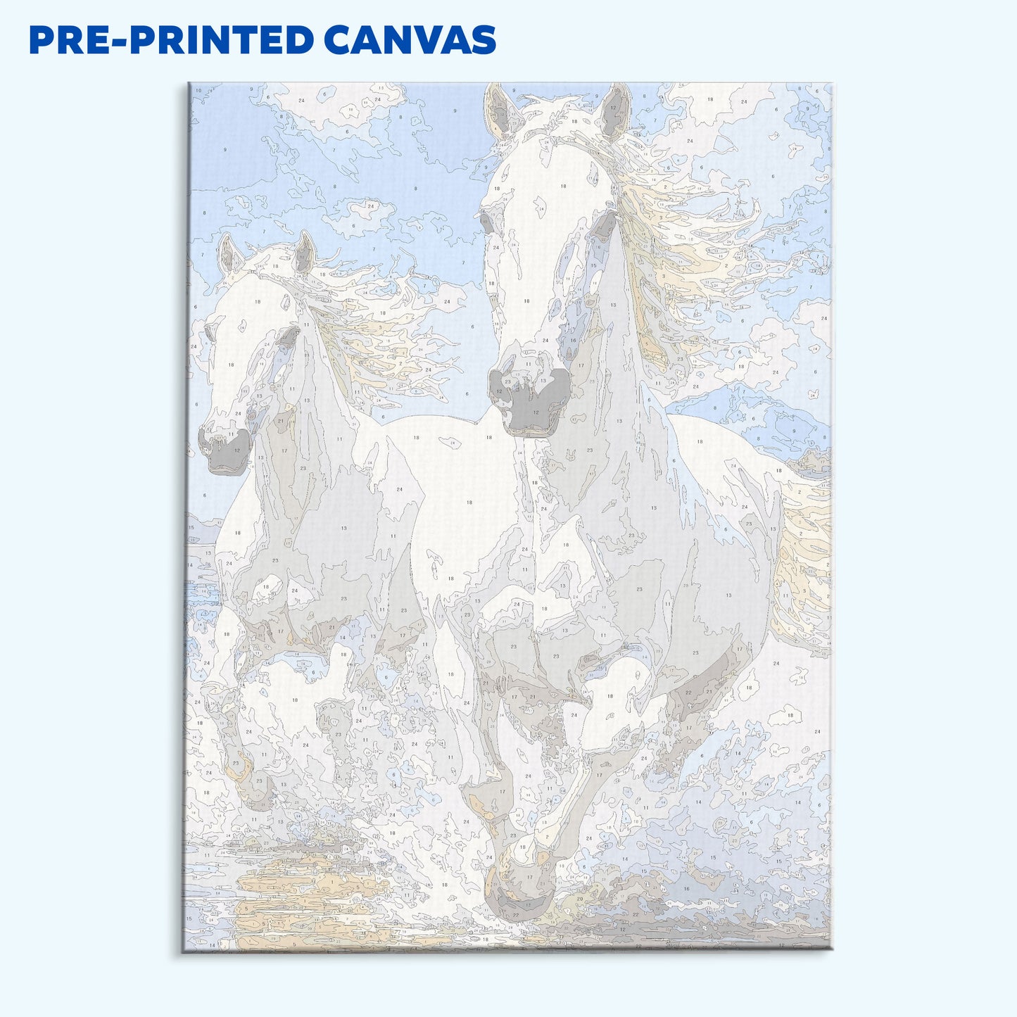 Twin Tide Horse | Paint by Numbers Kit