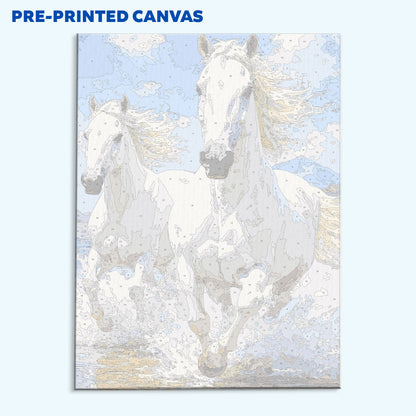 Twin Tide Horse | Paint by Numbers Kit
