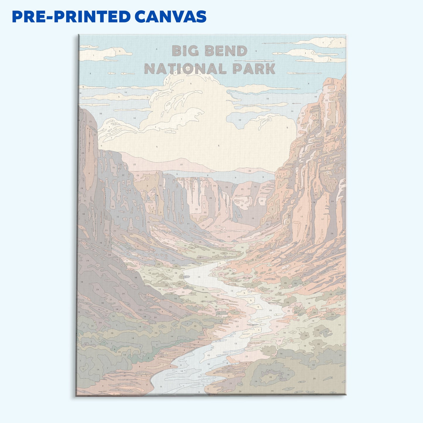 Big Bend National Park | Paint by Numbers Kit
