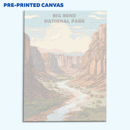 Big Bend National Park | Paint by Numbers Kit