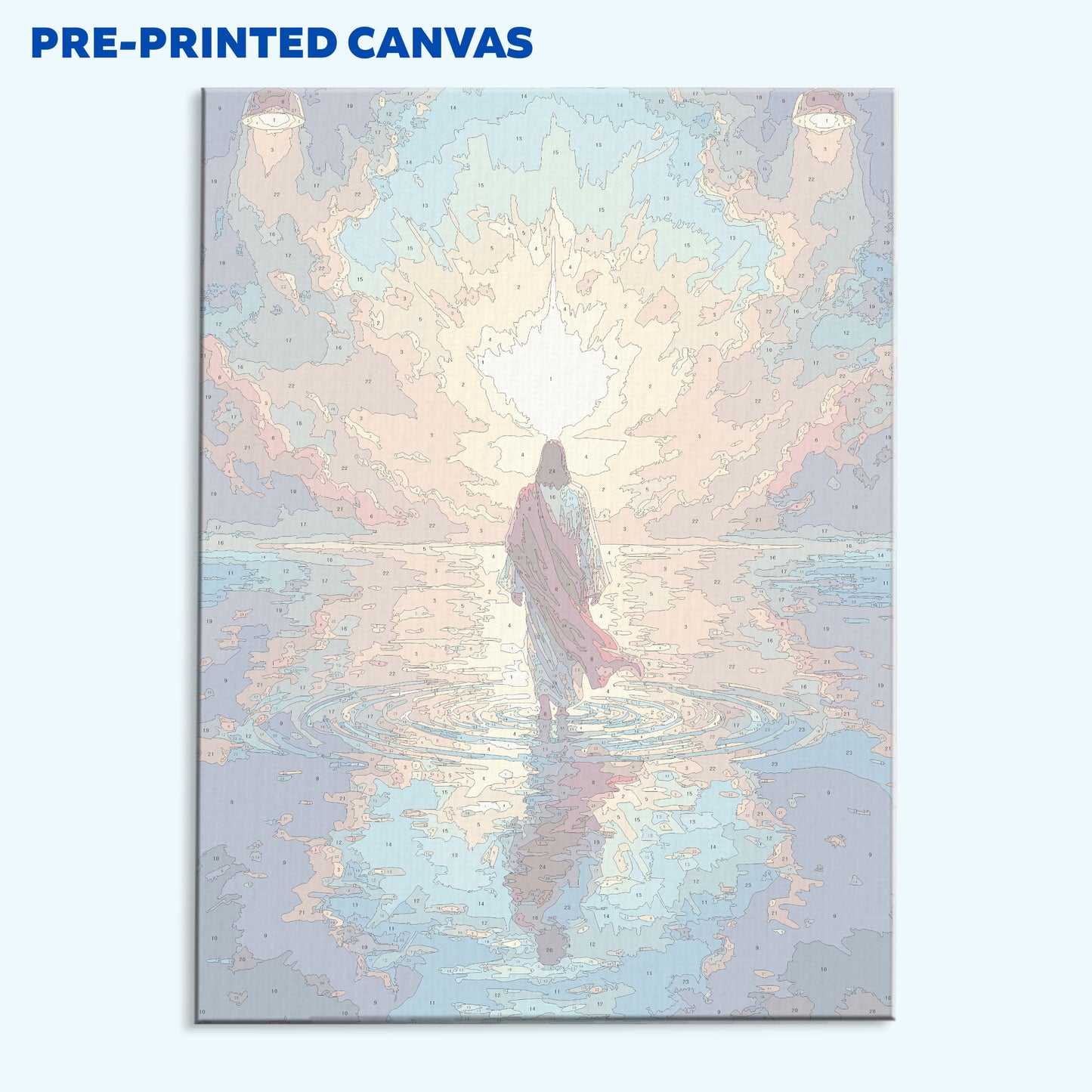 Jesus Walk Into the Light | Paint by Numbers Kit