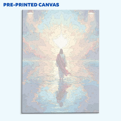 Jesus Walk Into the Light | Paint by Numbers Kit