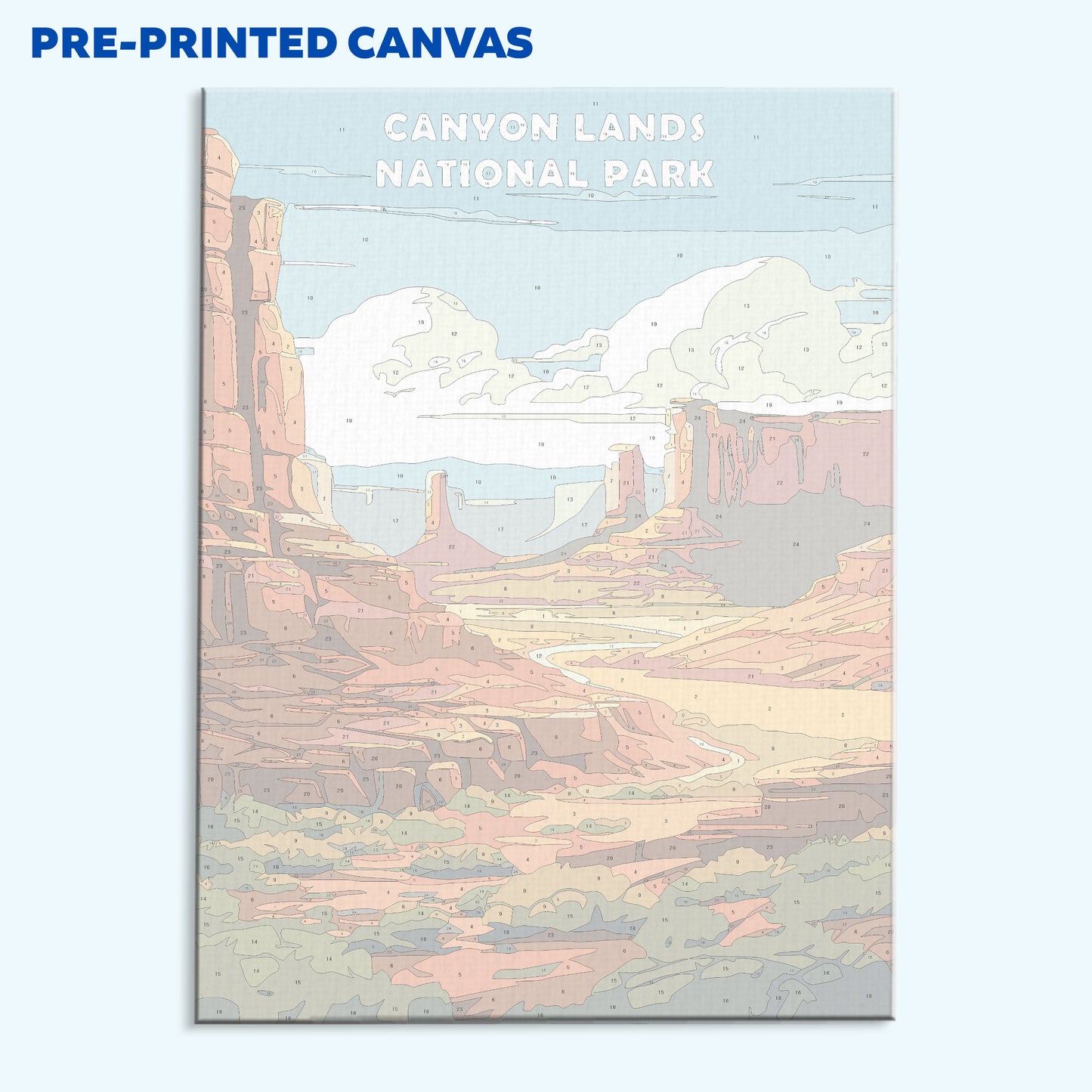 Canyonlands-Nationalpark | Malen nach Zahlen-Set