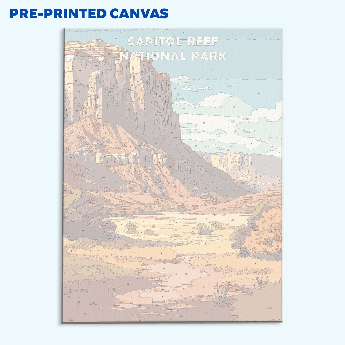 Capitol Reef National Park | Paint by Numbers Kit