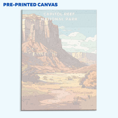 Capitol Reef National Park | Paint by Numbers Kit