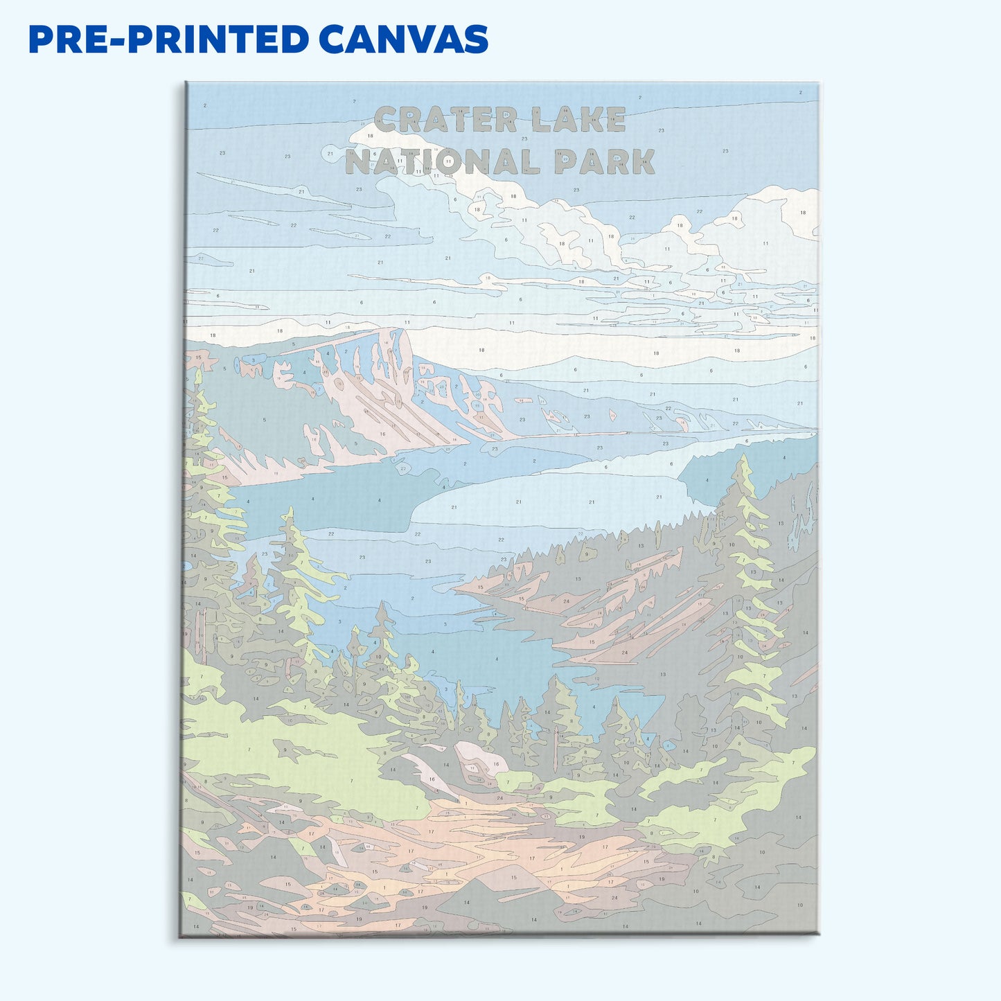 Crater Lake National Park | Paint by Numbers Kit