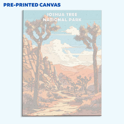 Joshua Tree National Park | Paint by Numbers Kit