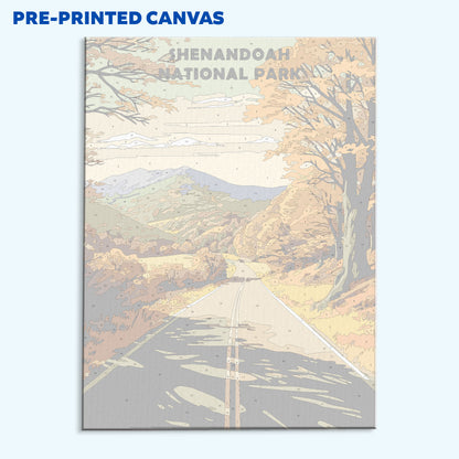Shenandoah National Park | Paint by Numbers Kit