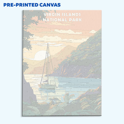 Virgin Islands National Park | Paint by Numbers Kit