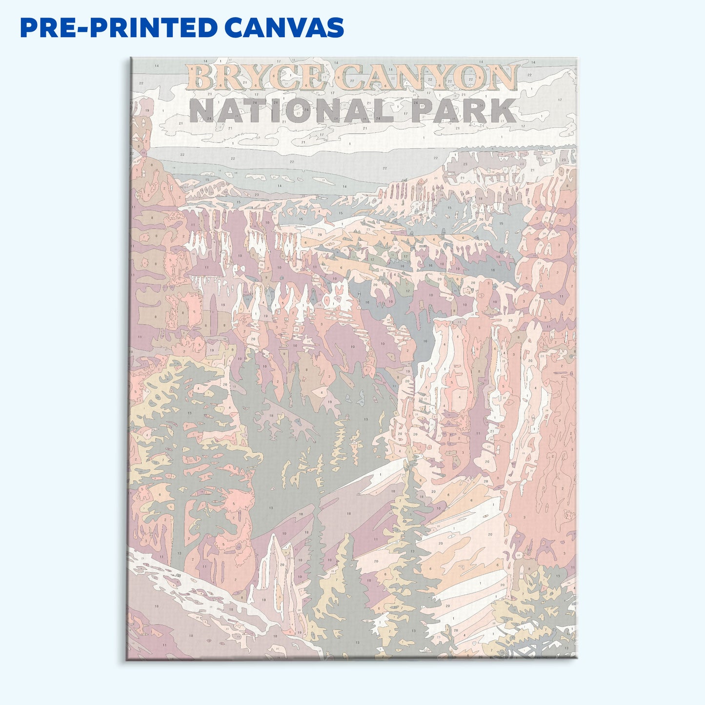 Bryce Canyon National Park Vintage | Paint by Numbers Kit
