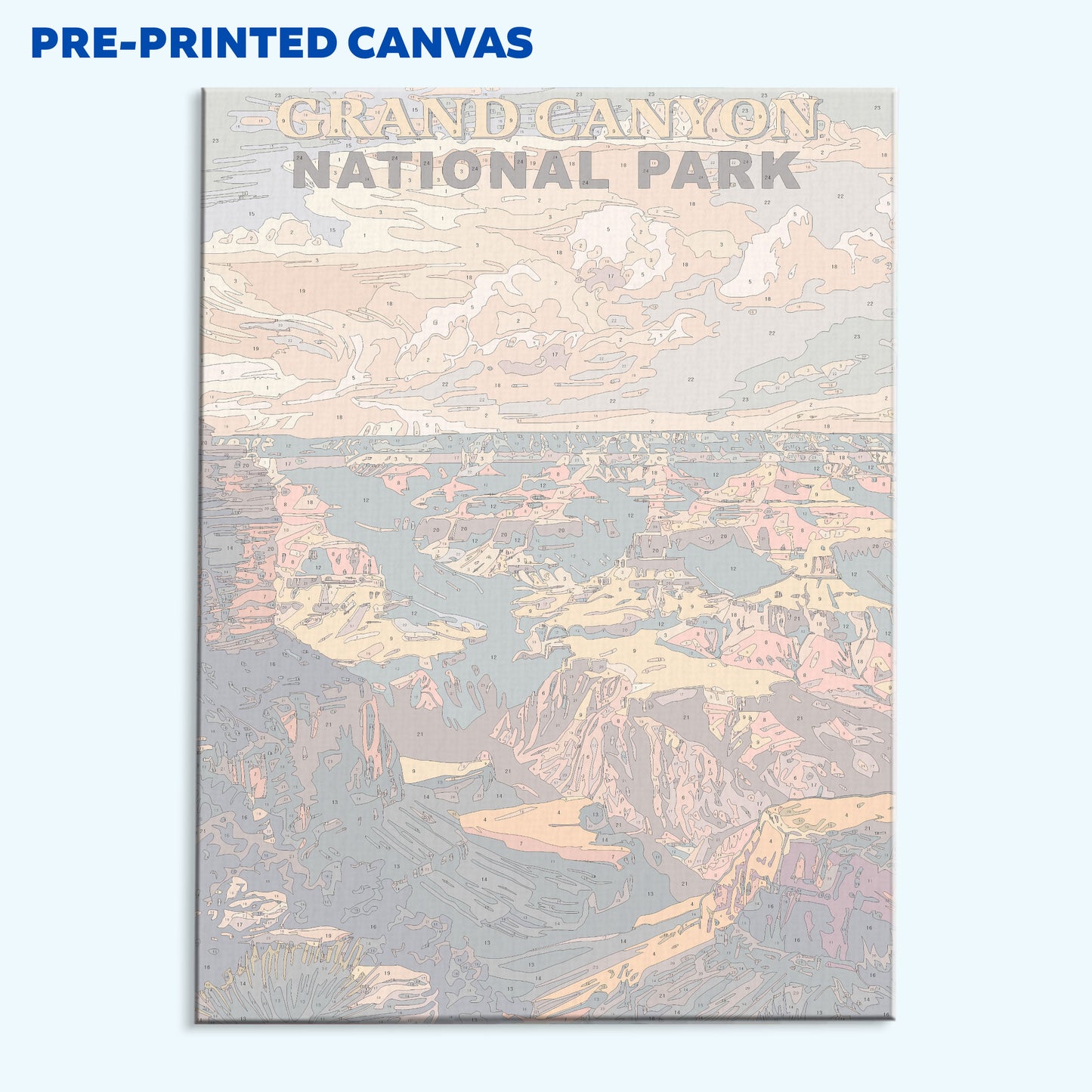 Grand Canyon National Park Vintage | Paint by Numbers Kit