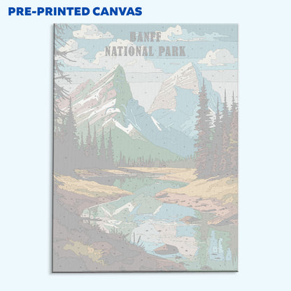 Banff National Park | Paint by Numbers Kit