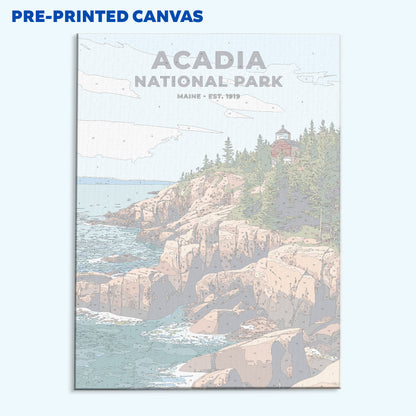 Acadia National Park Heritage Edition | Paint by Numbers Kit