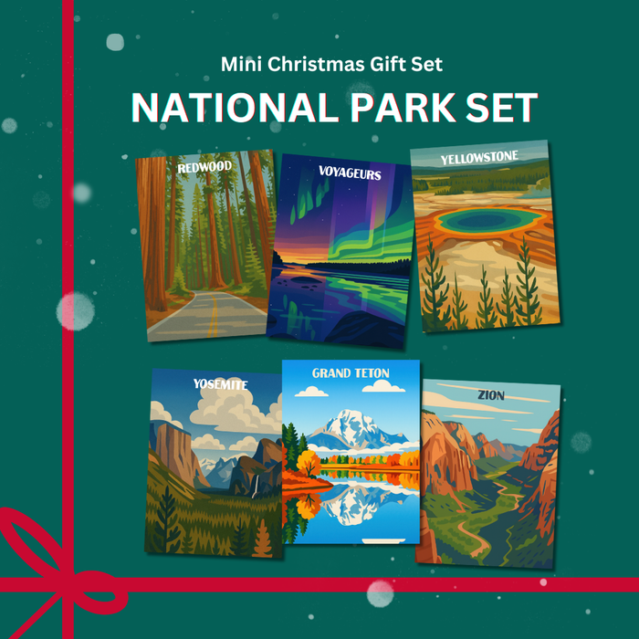 National Park Set - Mini Christmas Gift Set