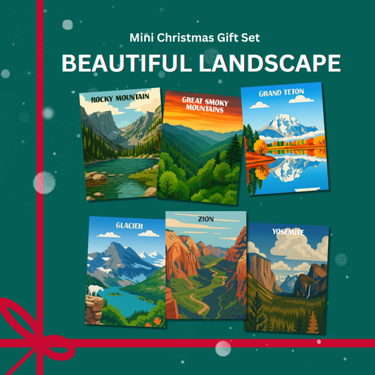 Beautiful Landscape - Mini Christmas Gift Set