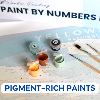 Pronghorn - National Park Wildlife | Paint by Numbers Kit