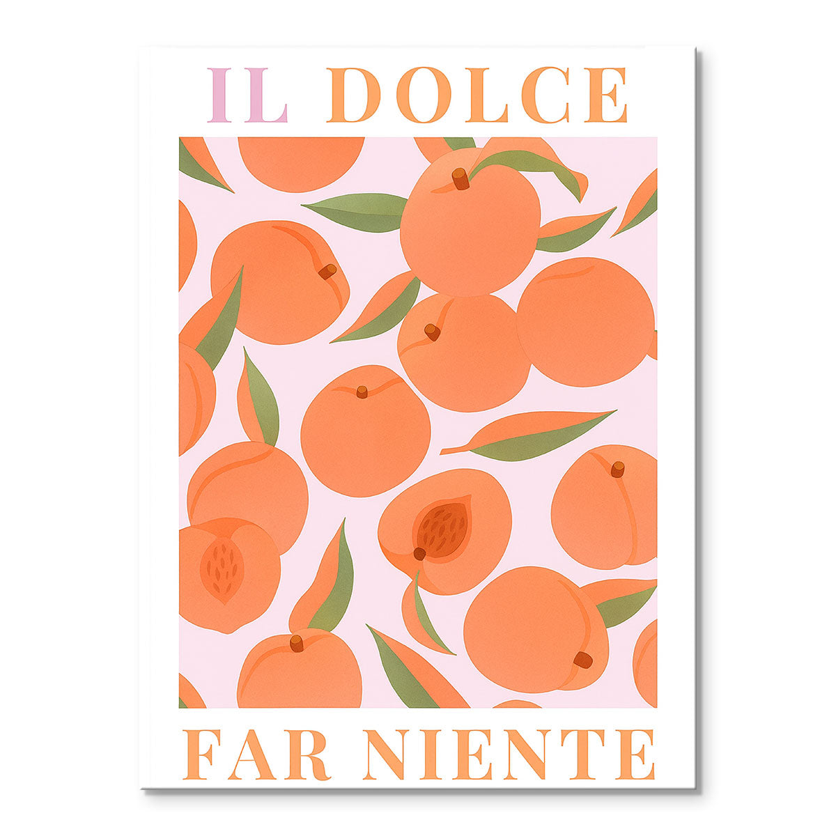 Tuscan Peach Parade | Mini Paint by Numbers Kit